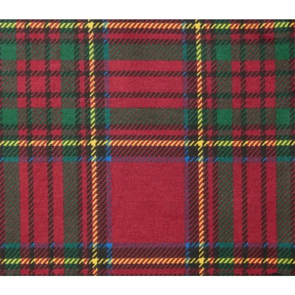 NEW Hallmark Classic Plaid QUEEN Flannel 3-piece Comforter Set Christmas